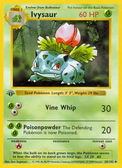 Kaart Ivysaur