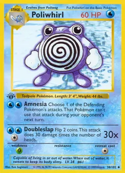 Kaart Poliwhirl
