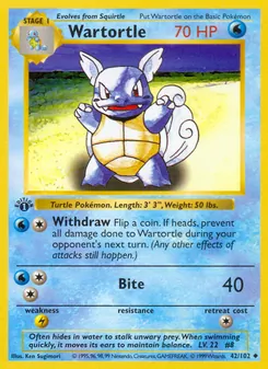 Kaart Wartortle