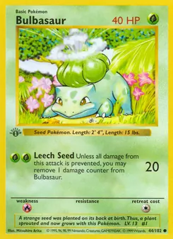 Kaart Bulbasaur