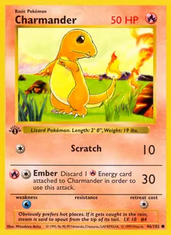 Kaart Charmander