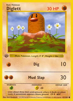 Kaart Diglett