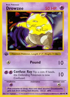 Kaart Drowzee