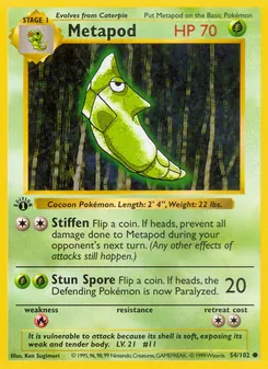 Kaart Metapod