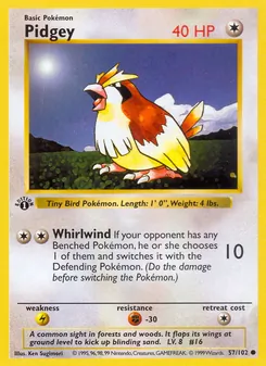 Kaart Pidgey