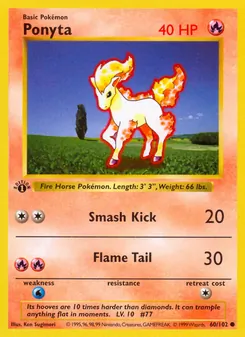 Kaart Ponyta
