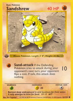 Kaart Sandshrew
