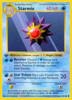 Kaart Starmie
