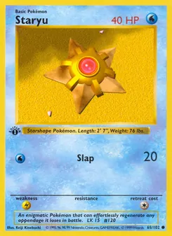 Kaart Staryu