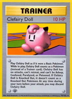 Kaart Clefairy Doll