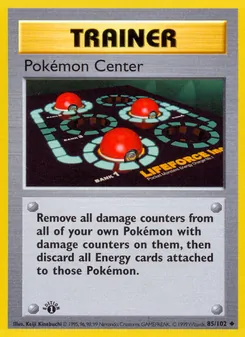 Kaart Pokémon Center