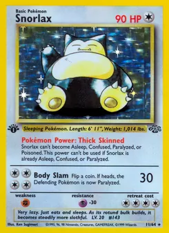 Kaart Snorlax