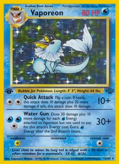Kaart Vaporeon