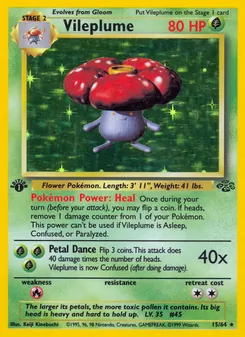 Kaart Vileplume