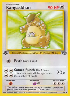 Kaart Kangaskhan