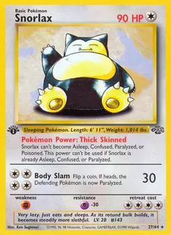 Kaart Snorlax