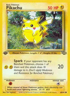 Kaart Pikachu