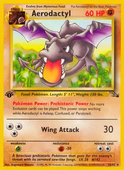 Kaart Aerodactyl