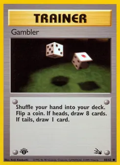 Kaart Gambler