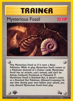 Kaart Mysterious Fossil