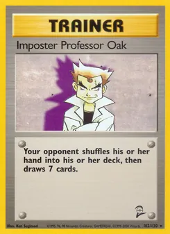 Kaart Impostor Professor Oak