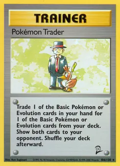 Kaart Pokémon Trader
