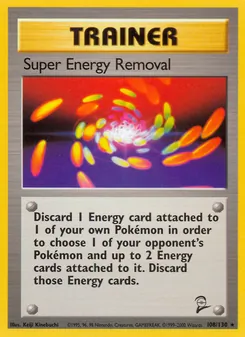 Kaart Super Energy Removal