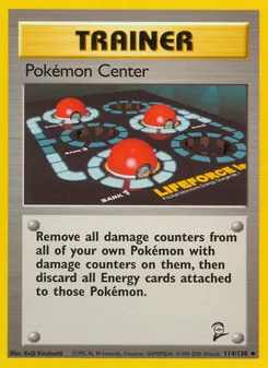 Kaart Pokémon Center
