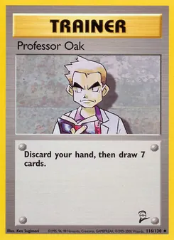 Kaart Professor Oak