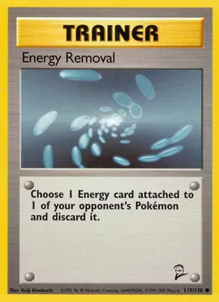 Kaart Energy Removal