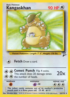 Kaart Kangaskhan