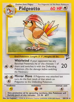 Kaart Pidgeotto