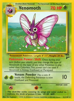 Kaart Venomoth