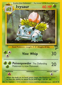 Kaart Ivysaur