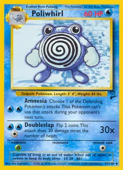 Kaart Poliwhirl