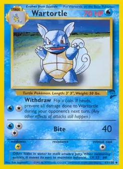 Kaart Wartortle