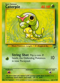 Kaart Caterpie