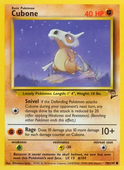 Kaart Cubone