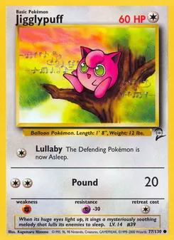 Kaart Jigglypuff