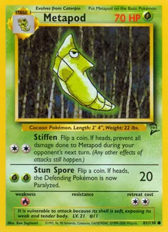 Kaart Metapod