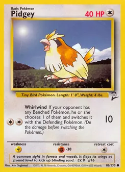 Kaart Pidgey