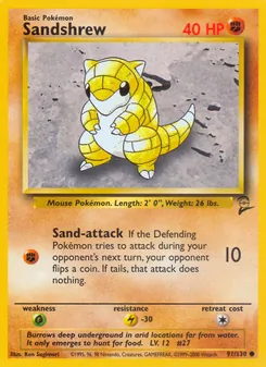 Kaart Sandshrew
