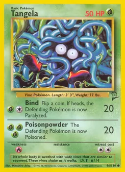 Kaart Tangela