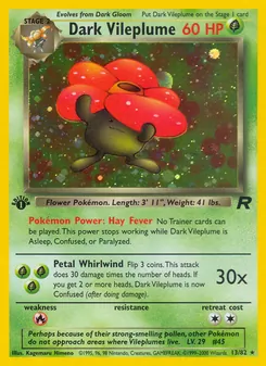 Kaart Dark Vileplume
