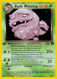 Kaart Dark Weezing
