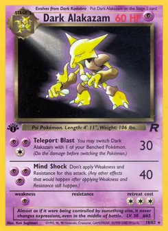 Kaart Dark Alakazam