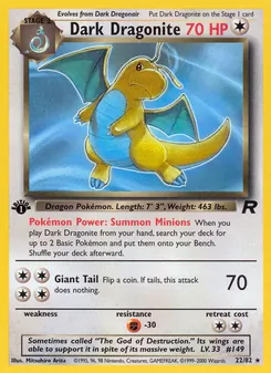 Kaart Dark Dragonite