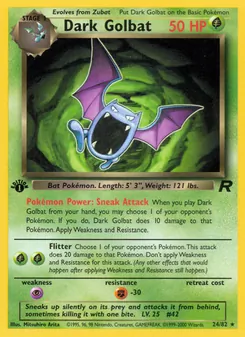 Kaart Dark Golbat