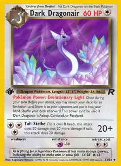 Kaart Dark Dragonair