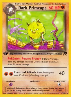 Kaart Dark Primeape